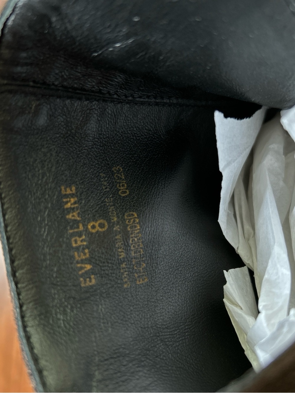 Everlane The City Boot Dark Brown Suede sz 8 Women's Side Zip Block Heel Ankle - Picture 6 of 14